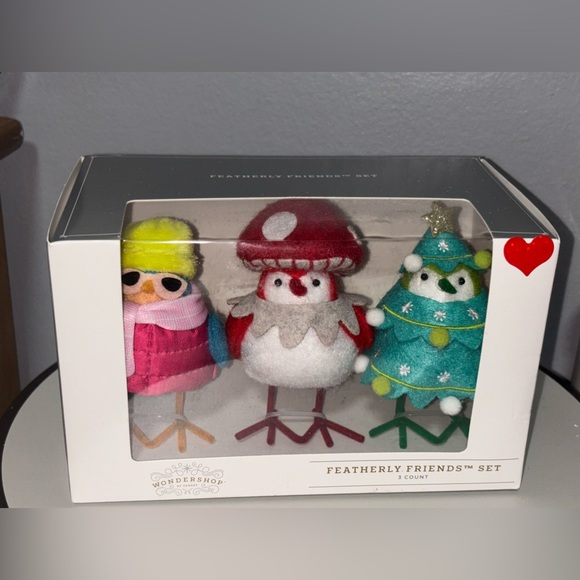Target Wondershop 3 Piece Featherly Friends Birds - Picture 2 of 12